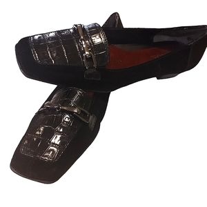 Aerosoles croc loafers size 9 and 1/2 in great shape!NWOB